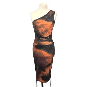 Tie Dye Bodycon Dress